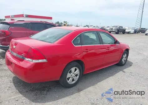 2010 Chevrolet Impala Lt z USA, uszkodzony, nr VIN 2G1WB5EK8A1132997